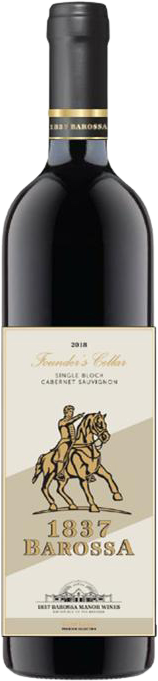 1837 Barossa Founder's Cellar Single Block Cabernet Sauvignon 2023 Barossa Valley